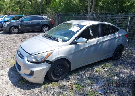 2016 Hyundai Accent Se из США, поврежденный, VIN KMHCT4AEXGU092531